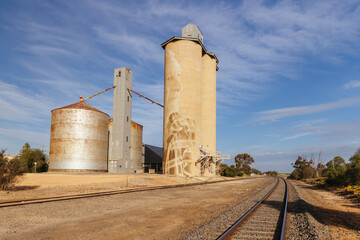 Lascelles Silo Art in Victoria Australia