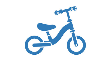 Illustration of a balance bike, ideal for children learning to ride, showcasing outdoor recreation