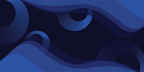 Abstract modern bsckground with elipse and rectangle graphic element, blue modern abstract background for banner and landing page EPS 10