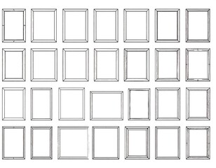 Collection of blank picture frames (1)