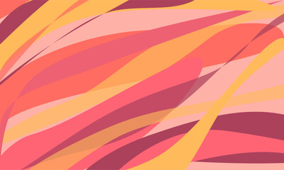 Abstract line art colorful background vector art. Simple banner for business presentation.