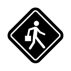 evacuation gradient icon vector art illustration.