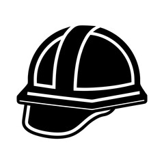 Fototapeta premium helmet industrial protection safety fill vector 