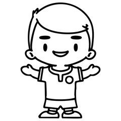 male brazilian soccer player in uniform