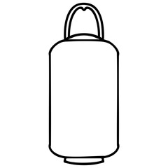 traditional japanese hanging paper lantern