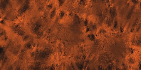 Abstract texture, background. Horizontal backdrop. Creative projects, design. Orange swirls, blended, black, deep, worn, blends, pattern, modern, autumn, stone, halloween, mysterious, foggy, web 