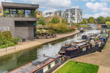 Regents canal in Kings Cross