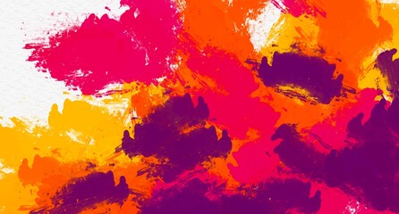 watercolor ink paint splash white background abstract texture artistic brush grunge colorful for business flyer template