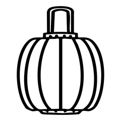 traditonal japanese paper craft lantern