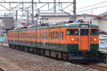 かつて北関東で活躍した高崎車両センターの115系電車_2010/9/12撮影