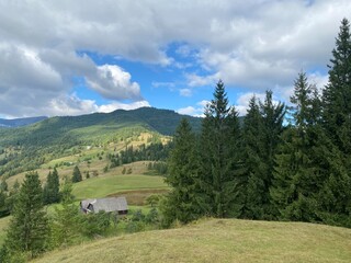 Beautiful Sunny Day in Mountain Valley Village