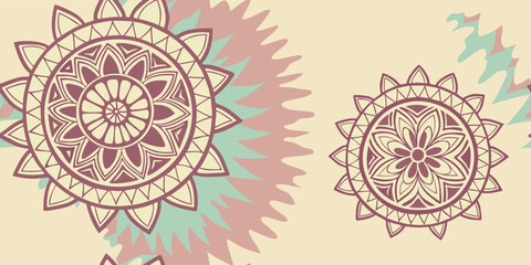 Miscellaneous seamless pattern for kids and adult