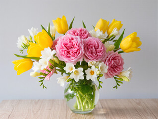 Fototapeta premium bouquet of flowers