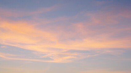 Beautiful 4K Sunset with Golden Sun Rays, Colorful Sky and Scenic Nature Landscape View