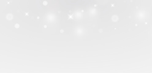 Golden flash png with bokeh and glitter particles	