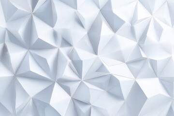 Obraz premium Abstract Geometric Pattern White Background