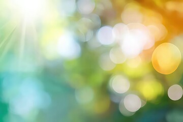 Fototapeta premium Abstract Bokeh Background Of Bright Colors