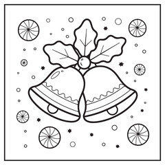 Christmas Bells Coloring Pages