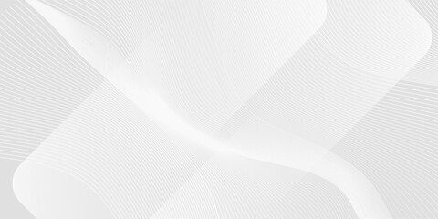background design with diagonal line pattern in grey colour. Vector white horizontal template for business banner, formal invitation backdrop, luxury eps 10.