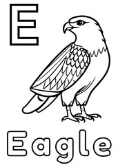 Animal Alphabet: E for Eagle