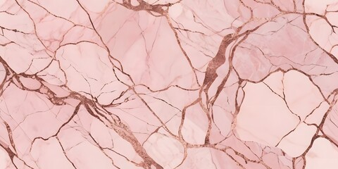 Luxurious pink marble texture with elegant gold veins, an abstract background perfect for modern design and upscale aesthetics