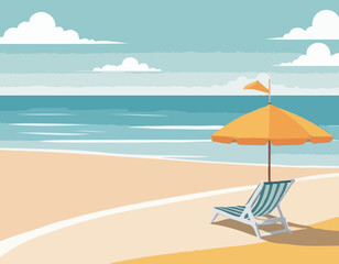 Summer beach