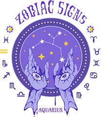 Zodiac signs - Aquarius