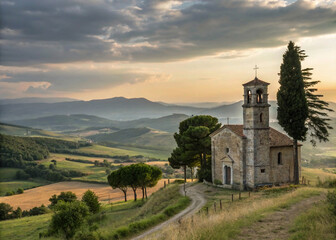 Fototapeta premium bald eagle on a branch