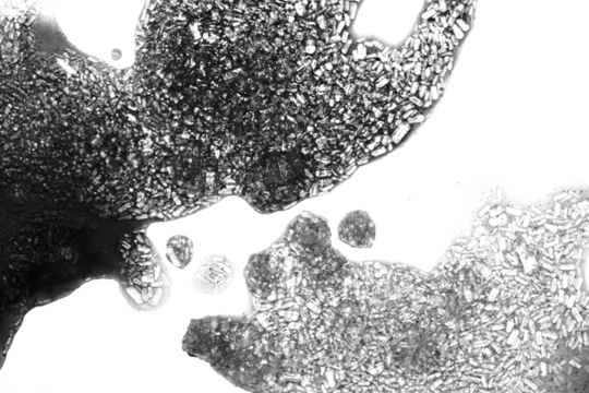 Abstract grunge black and white distressed transparent texture swirly fabric overlay background