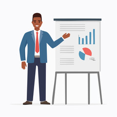 Manager Giving Presentation