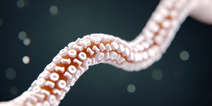 White object with a bunch of numbers on it