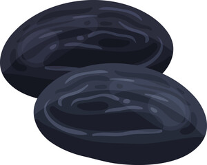 vector illustration of blueberry