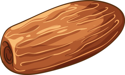 vector illustration of date fruit
