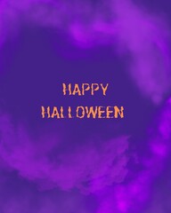 Purple Smoke Halloween Backgrounds - 1
