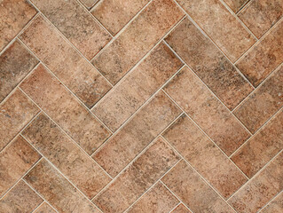 Textured Brown Tile with Classic Pattern for Home Decor