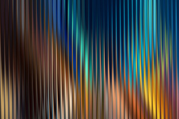 Multicolor Ribbed Gradient Abstract Texture