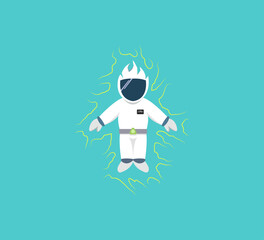 Electric Astronaut Charged Up in Space