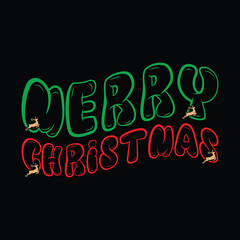 Merry Christmas, Christmas T-shirt, Holiday Shirt, Christmas Design, Festive Tee