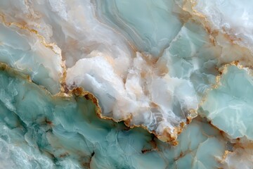 Obraz premium aqua onyx marble stone texture