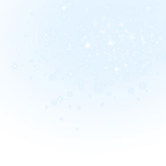 Glowing dust and sparkling stars create a magical atmosphere with soft light flares. Perfect overlay for celebration designs and holiday greeting cards. PNG