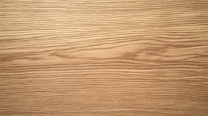 Fototapeta premium Horizontal wood grain texture is light brown and tan with natural patterns creating a warm surface look.