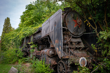 old steam locomotive