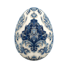 Fototapeta premium Ornate patterned egg