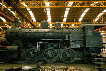 old steam locomotive