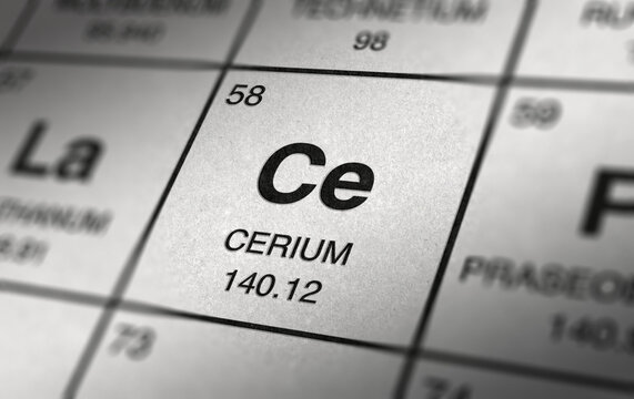 CERIUM Element 58 of the periodic table