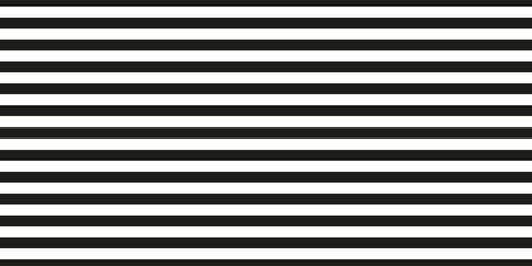 Vector Striped Seamless Pattern. Black and white background
