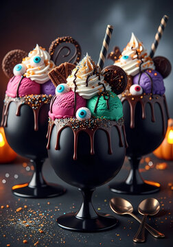 Elegant Halloween Desserts 