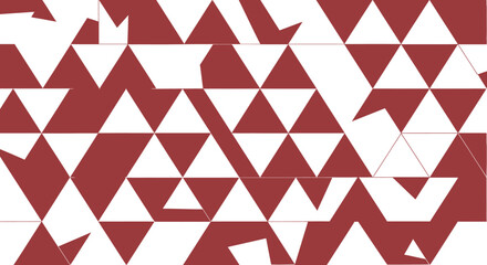 Two-tone triangle tessellation pattern with a mosaic appearance