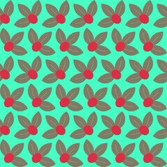 Seamless pattern Floral pattern design creative studio digital artwork vibrant colors aesthetic visual concepts for marketing