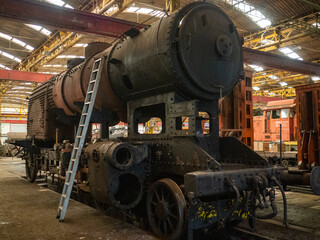 old steam locomotive